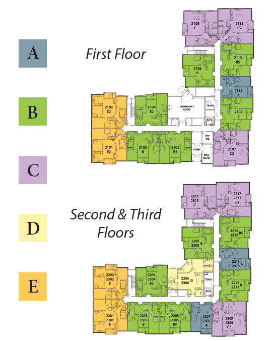 Harrison Square Community Map