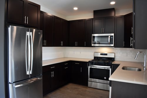 Harrison Square Apartment Kitchen