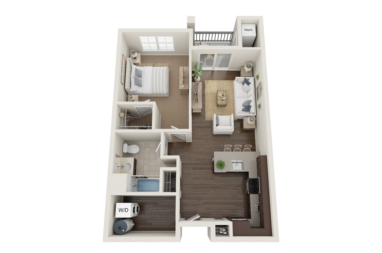 Harrison Square Floor Plan A