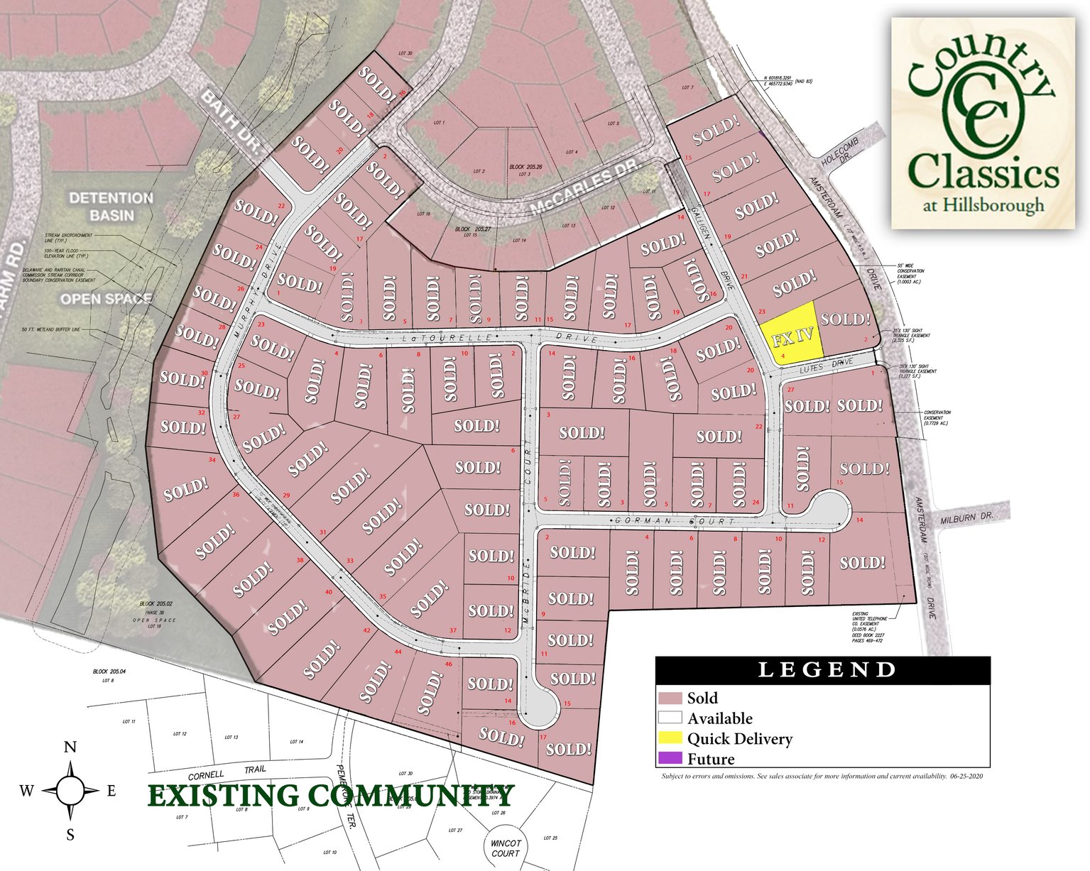 New Home Community Map | Hillsborough NJ
