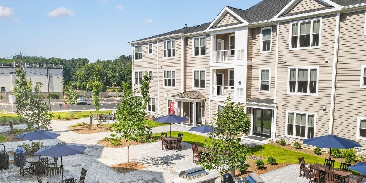 An apartment community in Central New Jersey. 