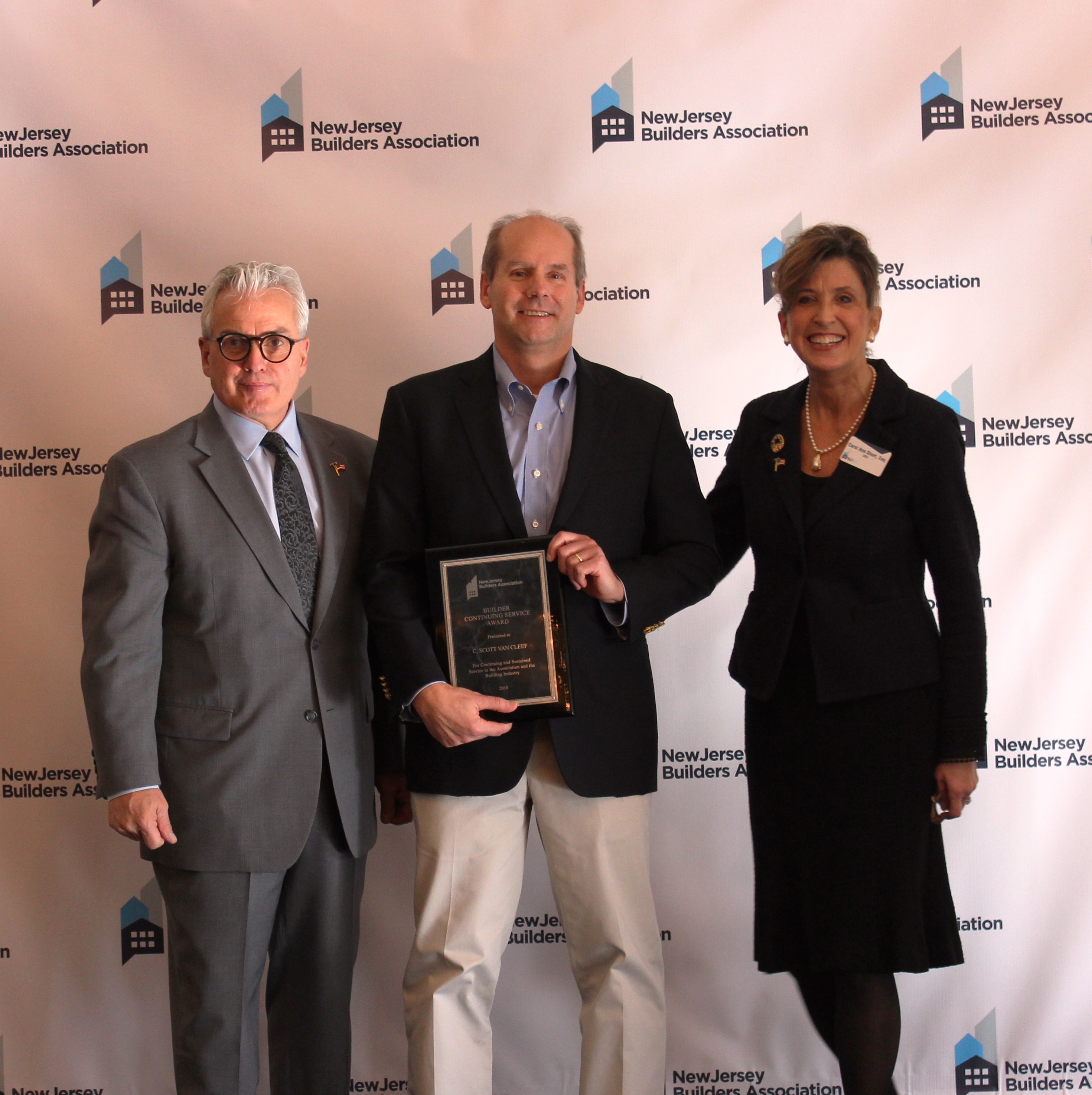 Scott Van Cleef honored with NJBA’s 2018 Builder Continuing Service Award